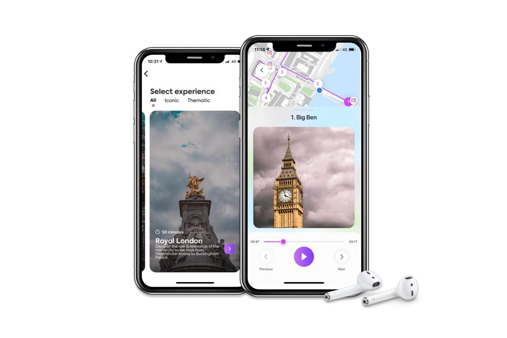 Application de guide audio pour votre smartphone : Visite guidée du Royal London