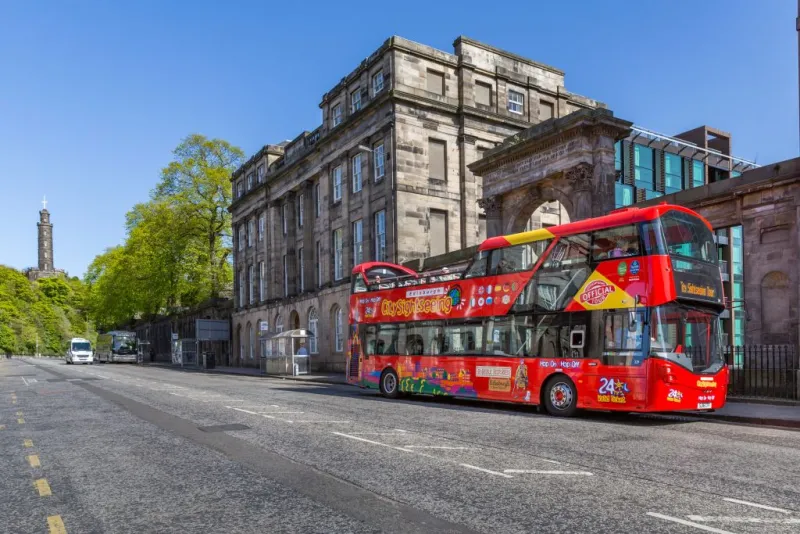 Edinburgh Bus Tour Hop-On Hop-Off