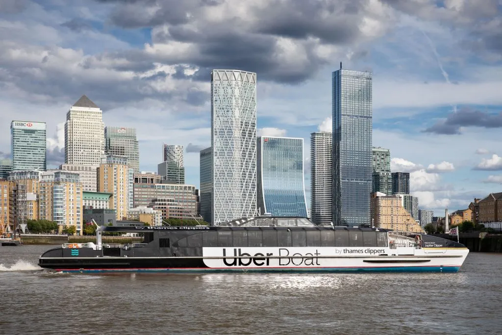 Uber Boat by Thames Clippers: Single Trip & IFS Cloud Cable Car