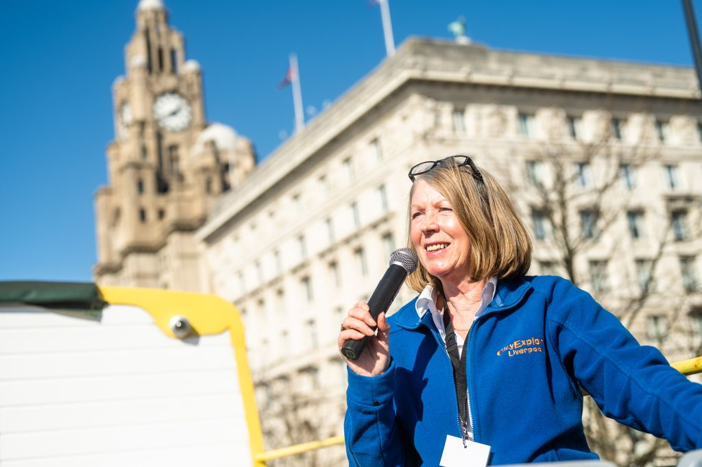 Crucero por el río de Liverpool y recorrido en autobús turístico