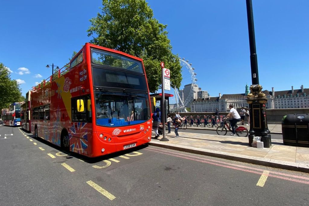 City Sightseeing London: Hop-on Hop-off Bus Tour