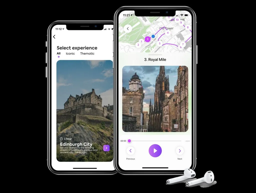 Edinburgh: City Audio Guide App for Your Smartphone
