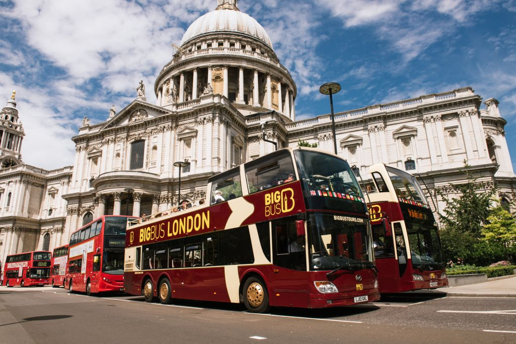 Londres : Visite avec le Big Bus Hop-on Hop-off, Visite à pied & Croisière 