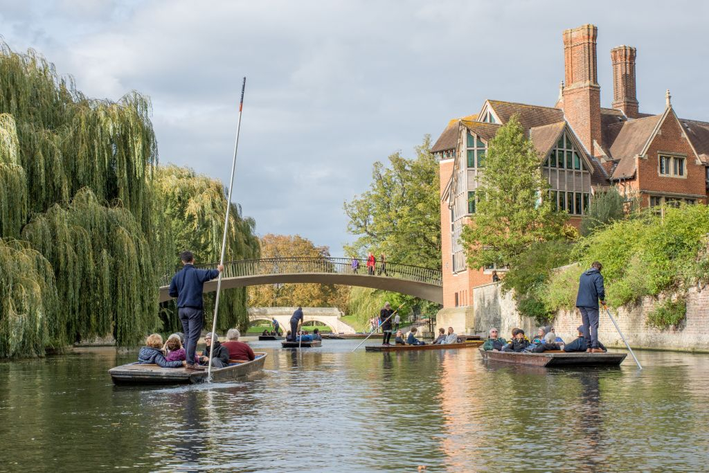 Tour de Punting da Universidade de Cambridge
