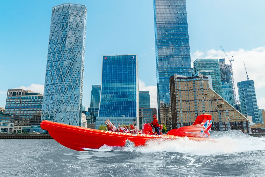 London: Thames Rockets Speedboat Experience