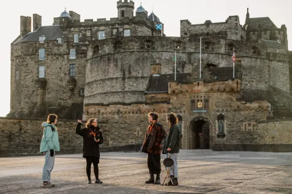 Castelo de Edimburgo e Royal Mile: tour guiado a pé
