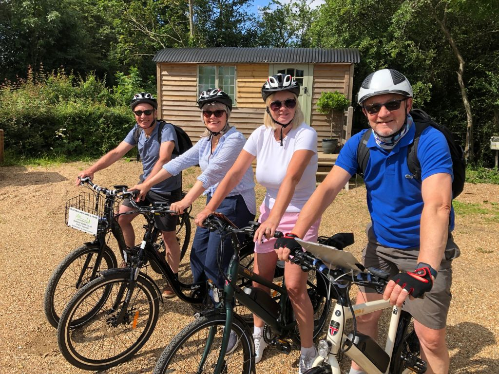 Electric Bike Rental with Self-Guided Vineyard Tour