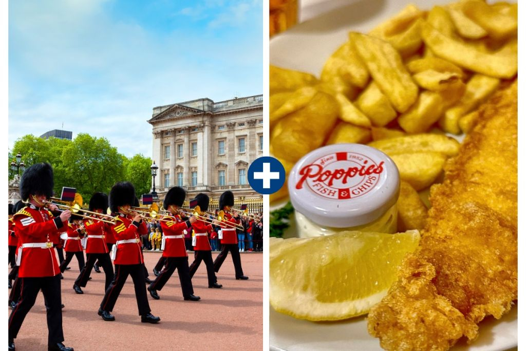 London: Central Food Tour with 10+ Tastings & Changing of the Guard