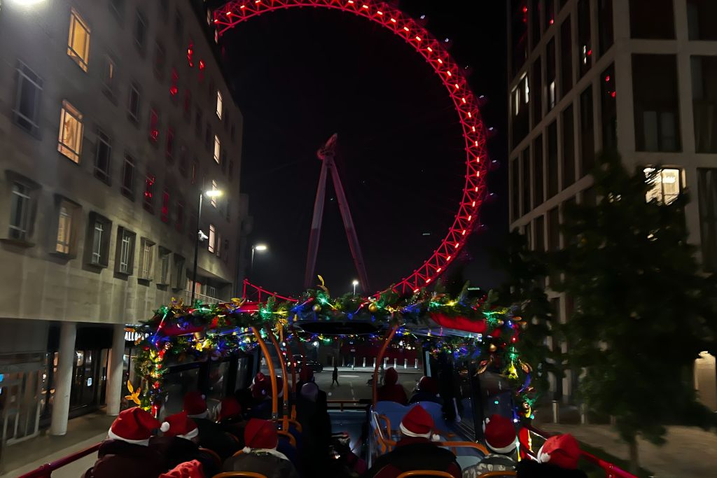 City Sightseeing Londra: Tour in autobus delle luci di Natale