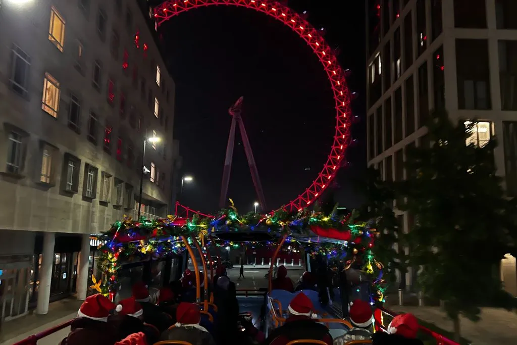 City Sightseeing London: Christmas Lights Bus Tour