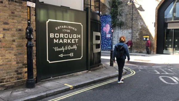 Mercato di Londra Borough: Tour a piedi autoguidato