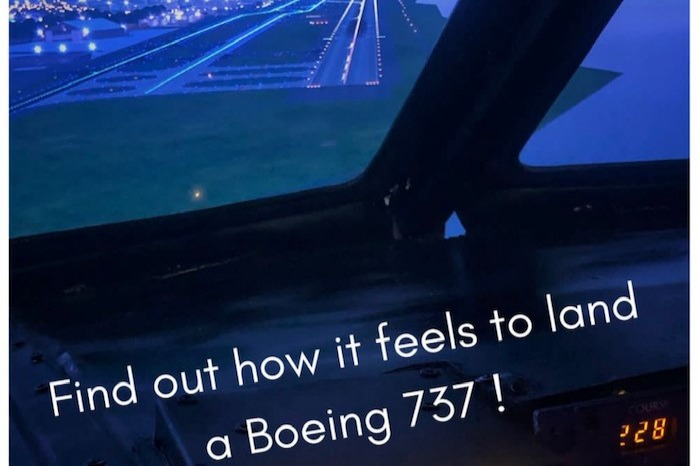 Boeing 737-800 Flight Simulator Experience