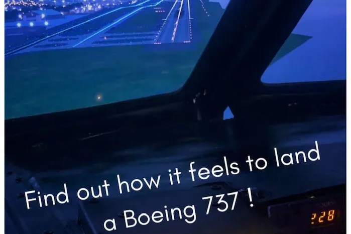 Boeing 737-800 Flight Simulator Experience
