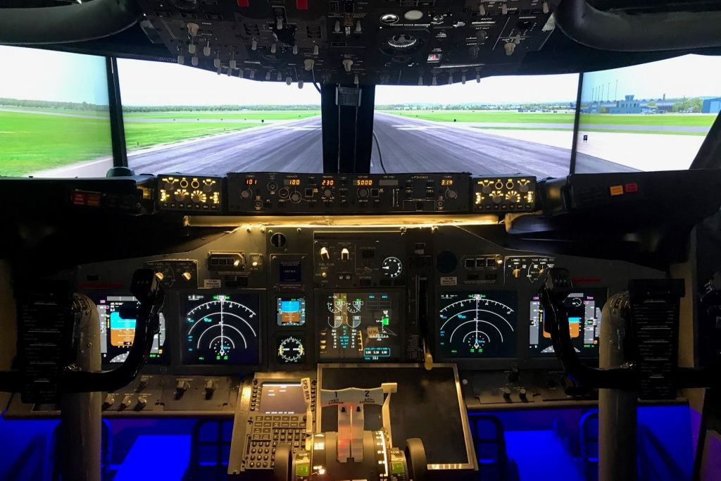 Boeing 737-800 Flight Simulator Experience