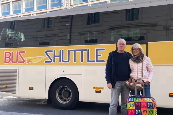 Roma: SIT Traslado en autobús del aeropuerto de Fiumicino a Roma Termini