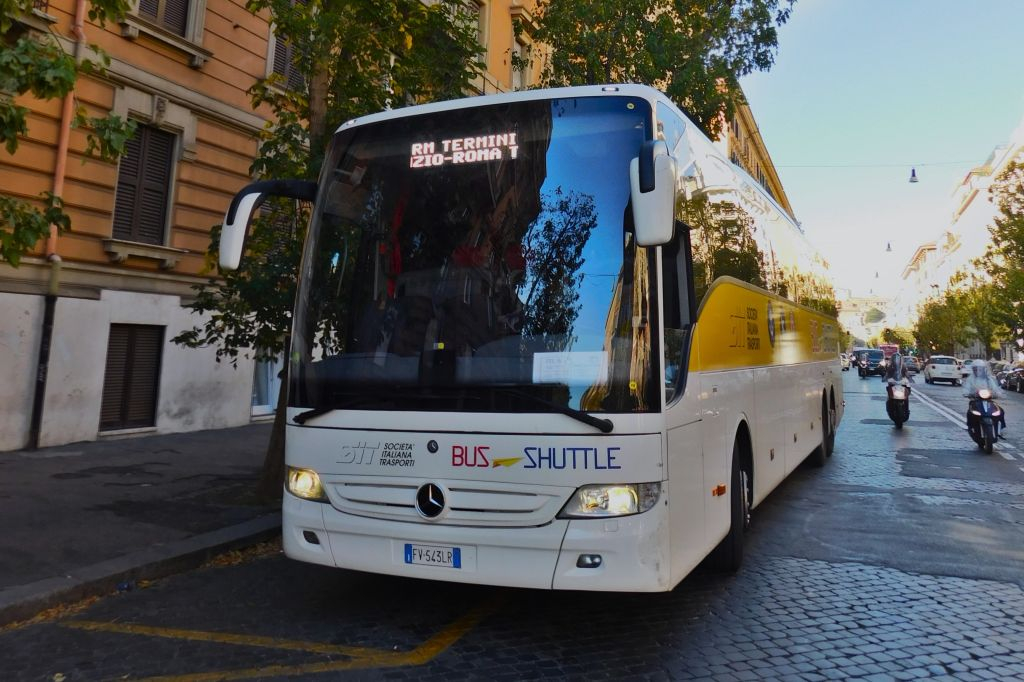 Roma: Traslado de ônibus SIT de/para o Aeroporto Fiumicino e Roma