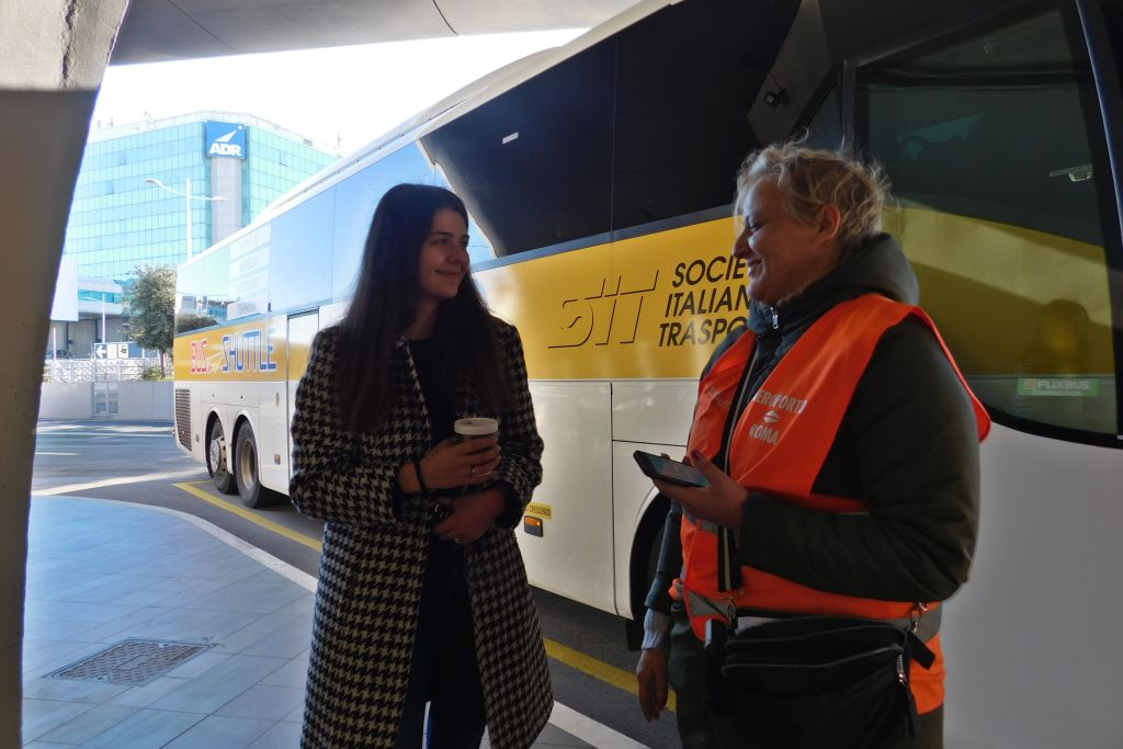 Roma: Traslado de ônibus SIT de/para o Aeroporto Fiumicino e Roma