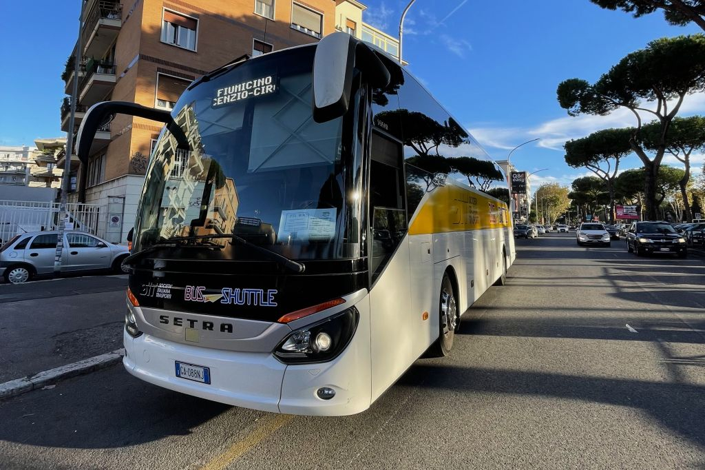 Roma: Traslado de ônibus SIT de/para o Aeroporto Fiumicino e Roma
