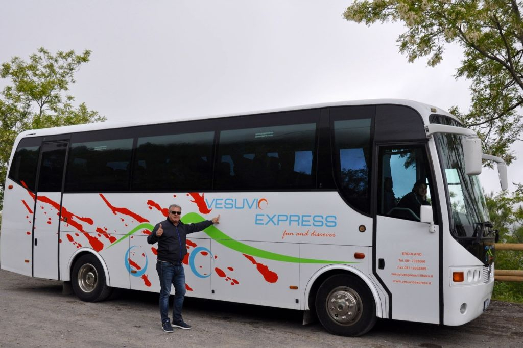 Monte Vesúvio: Entrada + Ida e Volta de Ercolano em Vesuvio Express