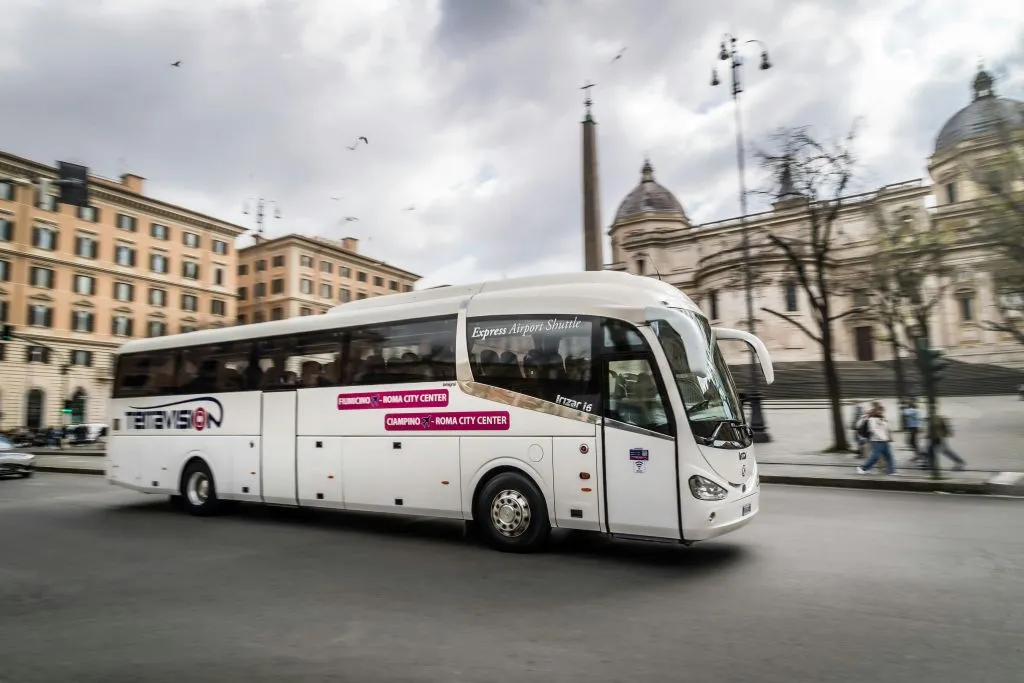 Rome: One-Way Shuttle Bus Transfer from Rome Termini to Fiumicino Airport