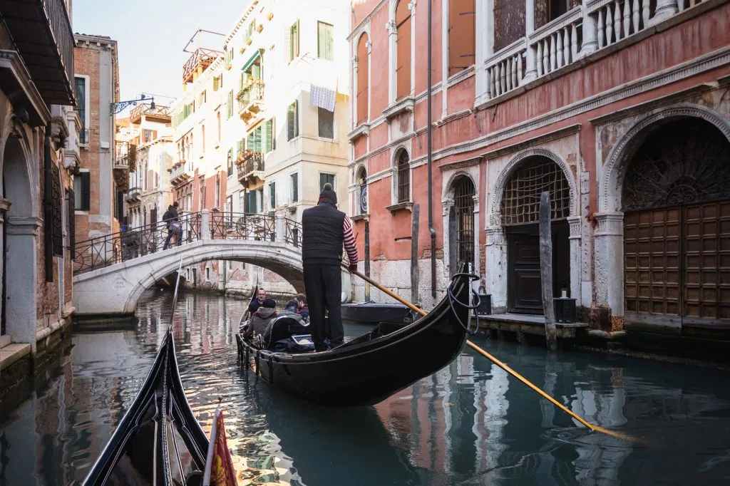 Gondola Ride in Venice