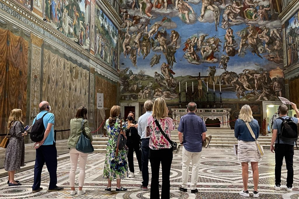 Museus do Vaticano e Capela Sistina: tour guiado em grupo pequeno