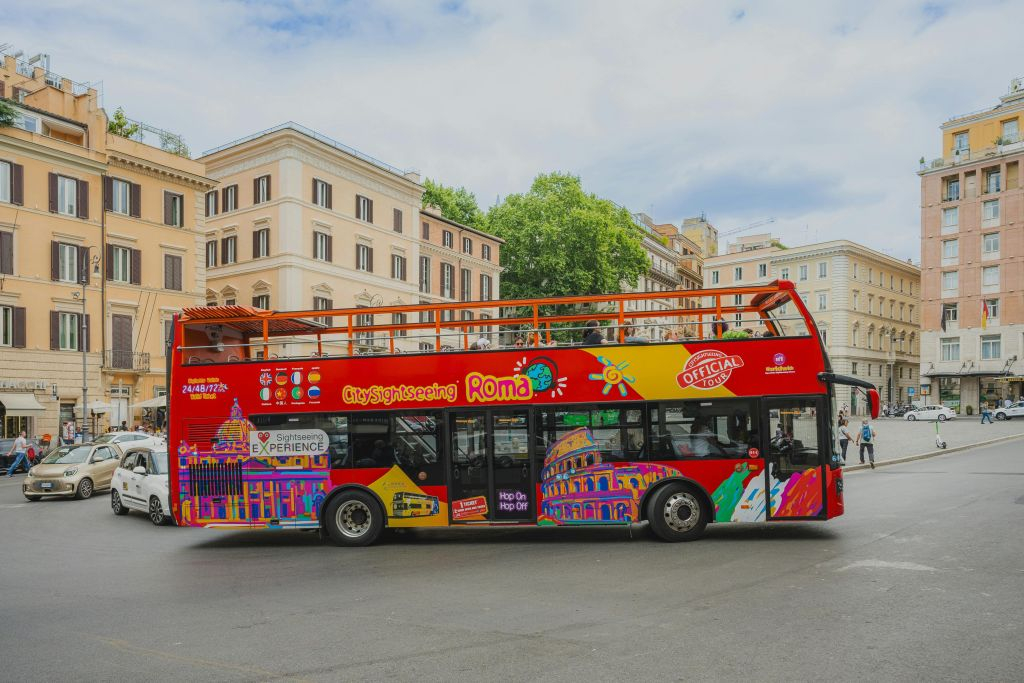 City Sightseeing Rome : Visite guidée en bus Hop-on Hop-off panoramique