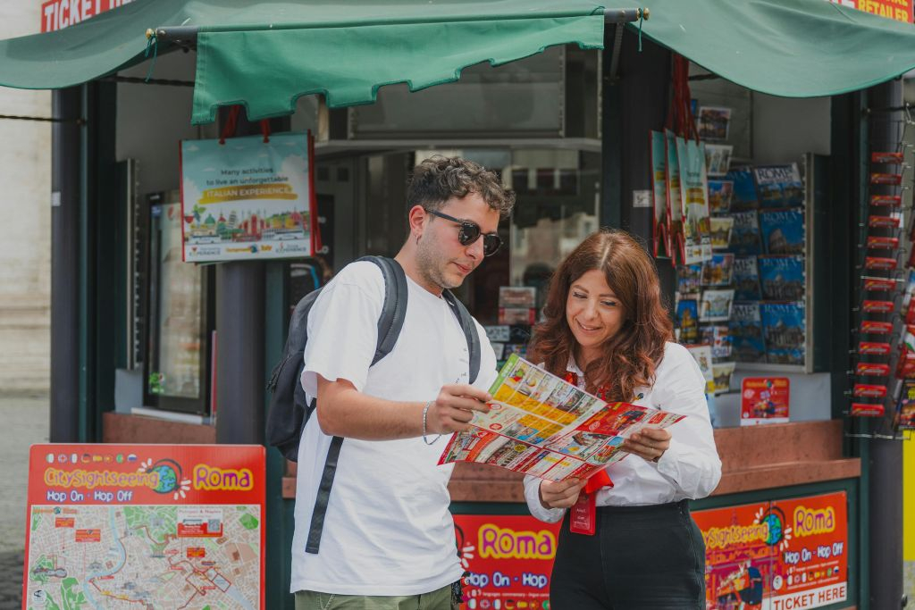 City Sightseeing Rome : Visite guidée en bus Hop-on Hop-off panoramique