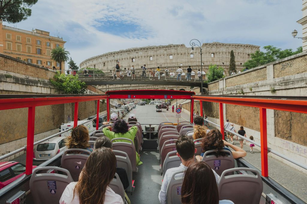 City Sightseeing Rome : Visite guidée en bus Hop-on Hop-off panoramique
