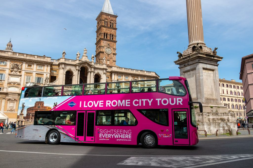 I Love Rome: Hop-on Hop-off Panoramic Bus Tour