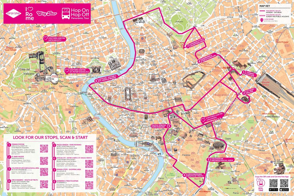 I Love Rome: Hop-on Hop-off Panoramic Bus Tour