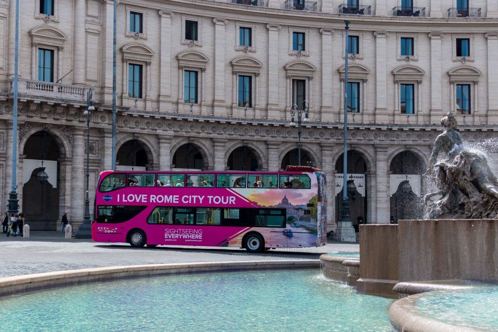 I Love Rome: Hop-on Hop-off Panoramic Bus Tour