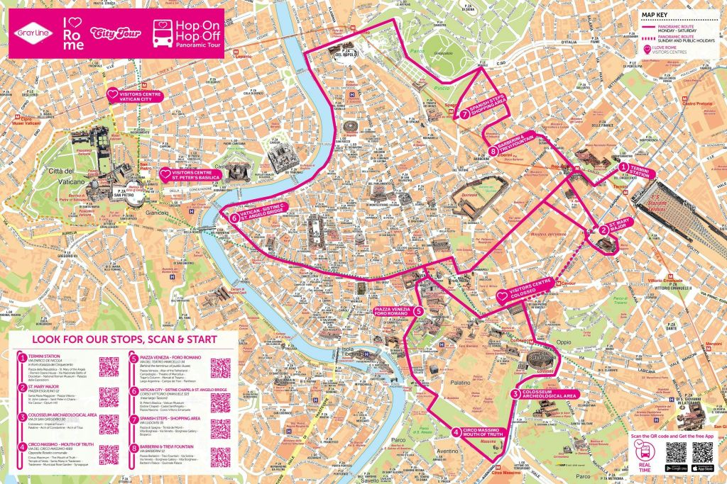 I Love Rome: Hop-on Hop-off Panoramic Bus Tour