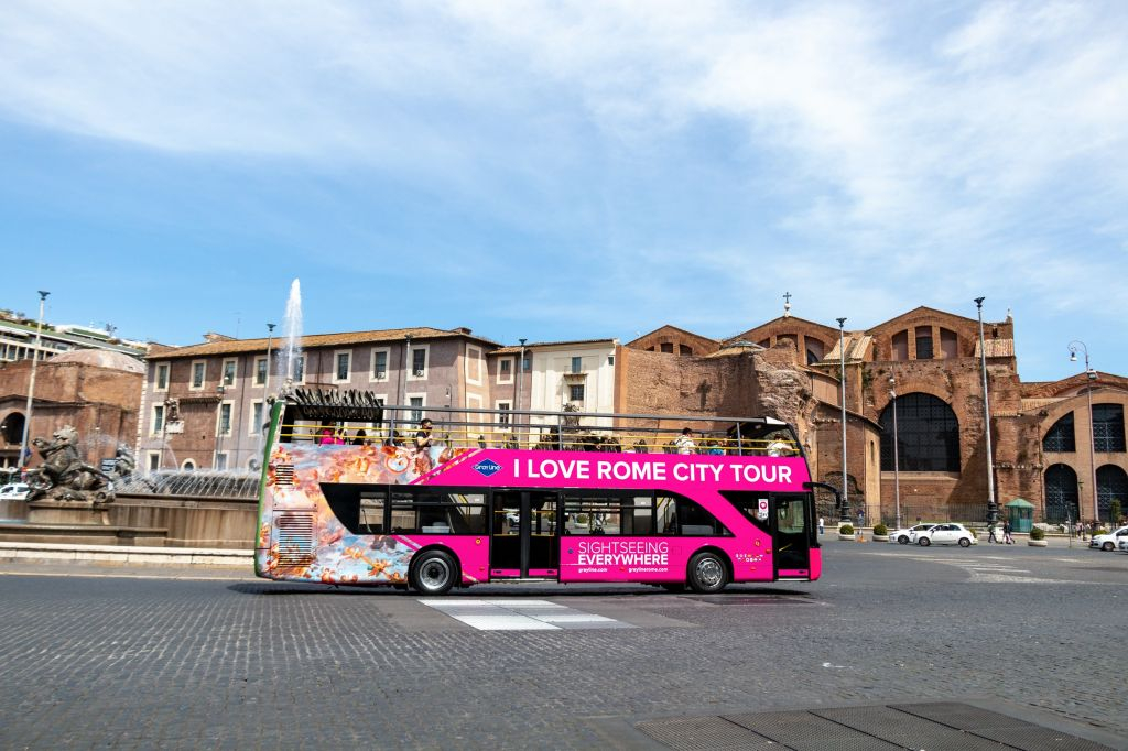 I Love Rome: Hop-on Hop-off Panoramic Bus Tour