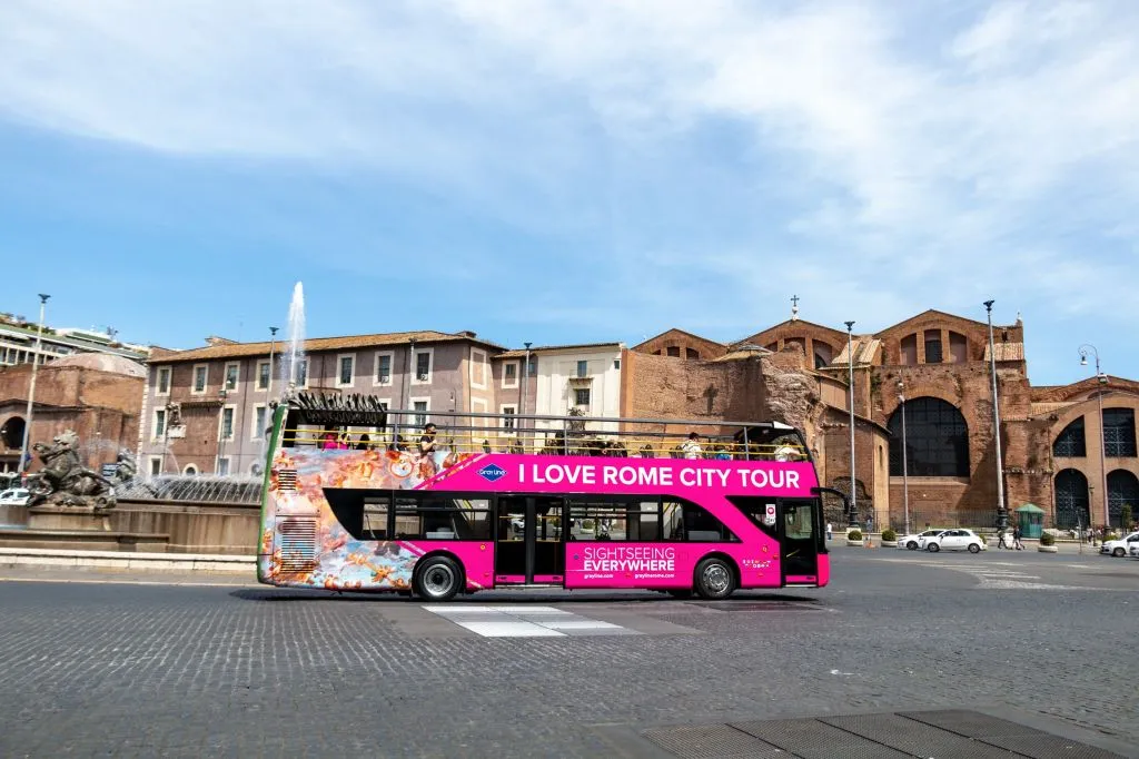 I Love Rome: Hop-on Hop-off Panoramic Bus Tour