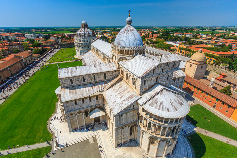 Battistero, cimitero e cattedrale: Ingresso riservato
