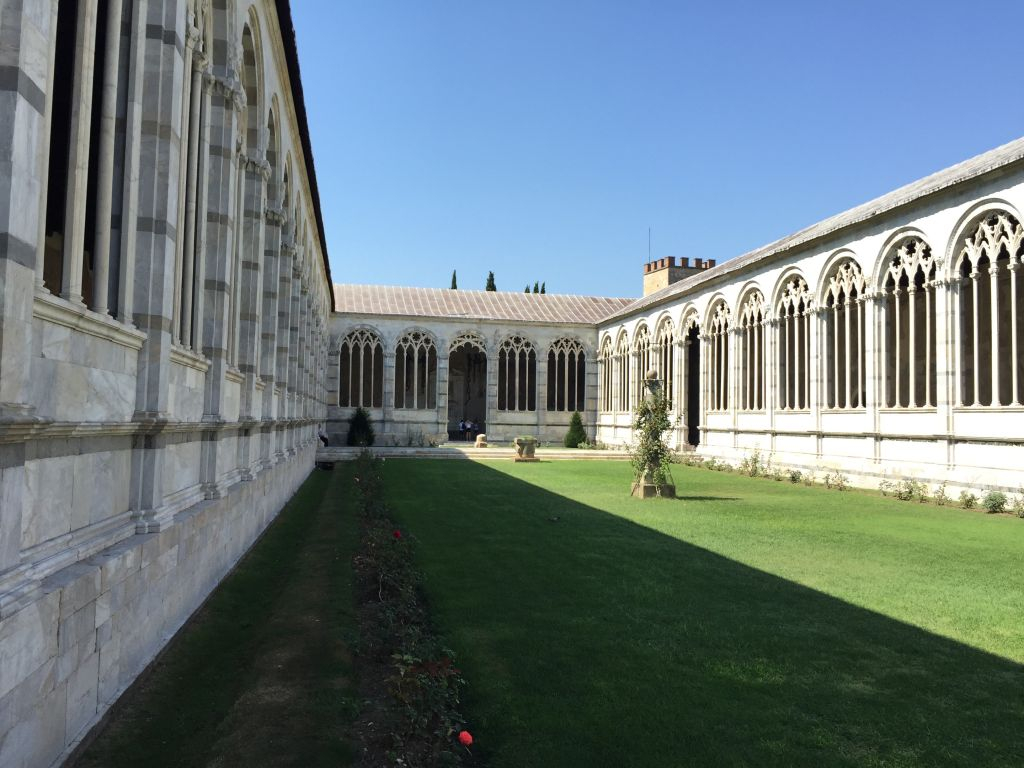 Battistero, cimitero e cattedrale: Ingresso riservato