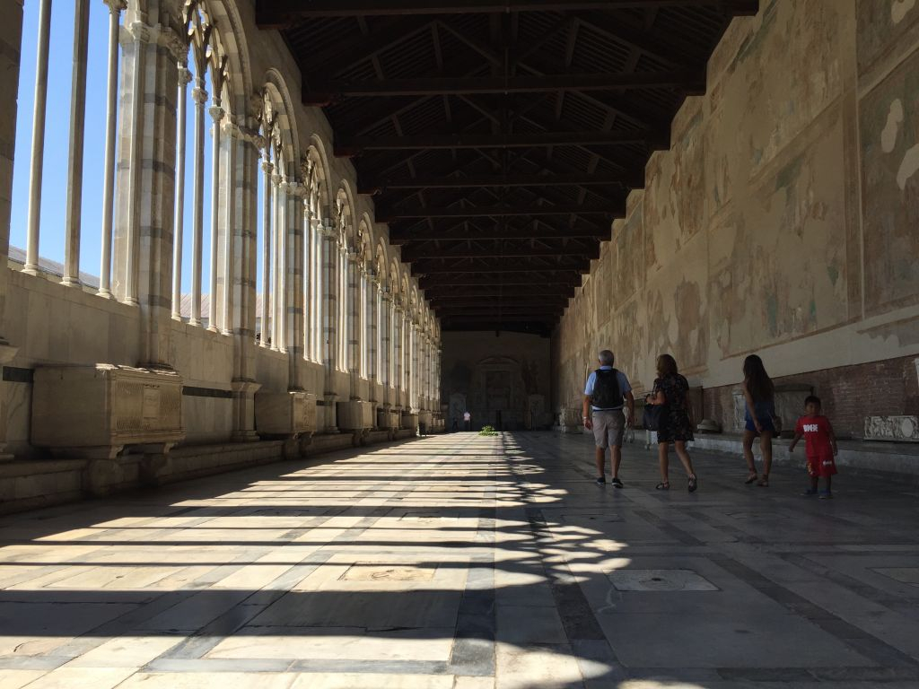Battistero, cimitero e cattedrale: Ingresso riservato