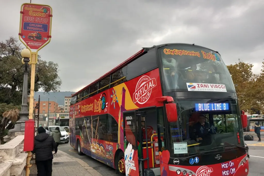 City Sightseeing Genoa: Hop-on Hop-off Bus Tour