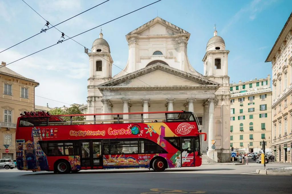 City Sightseeing Genoa: Hop-on Hop-off Bus Tour