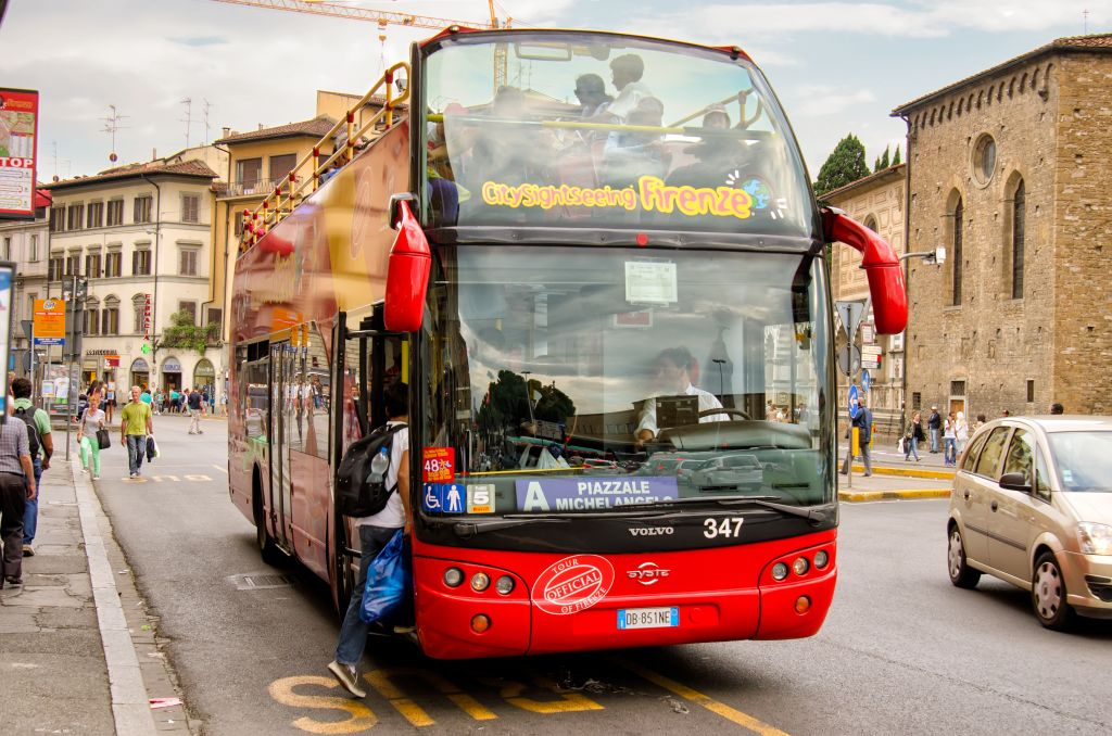 City Sightseeing Florence: 24-Hr or 48-Hr Hop-on Hop-off Bus Tour