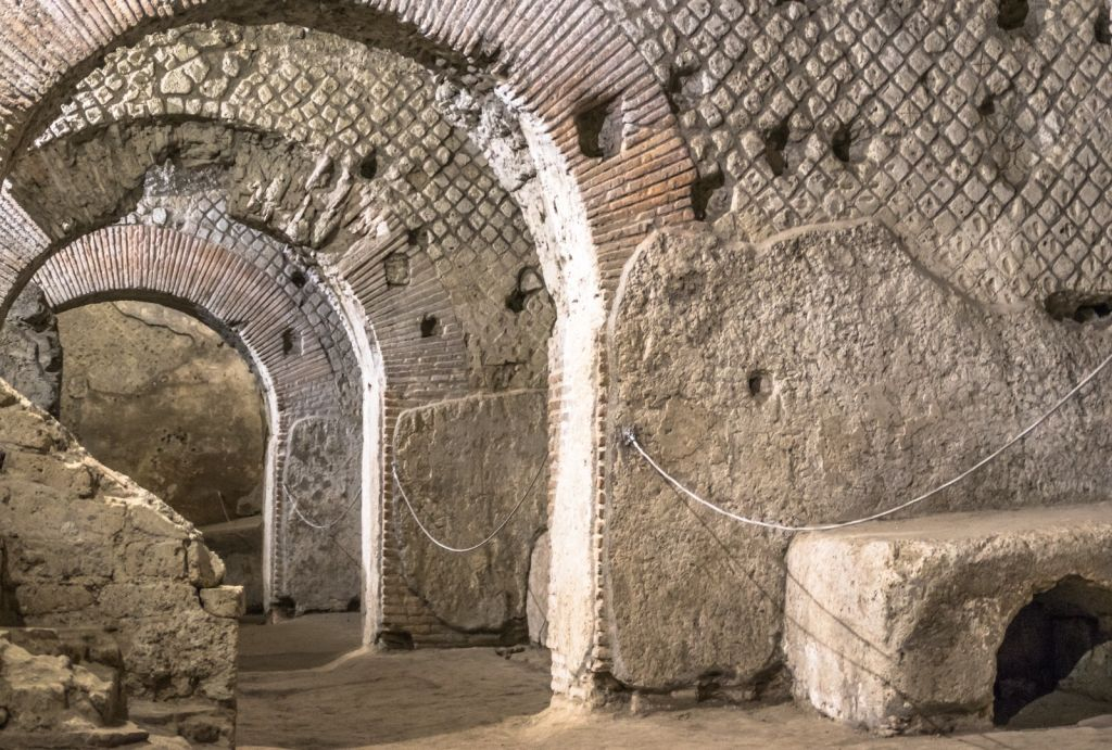 Complex of San Lorenzo Maggiore: Reserved Entrance to La Neapolis Sotterrata