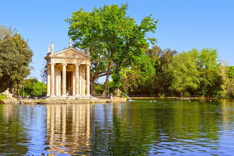 Giardini di Villa Borghese in Golf Cart