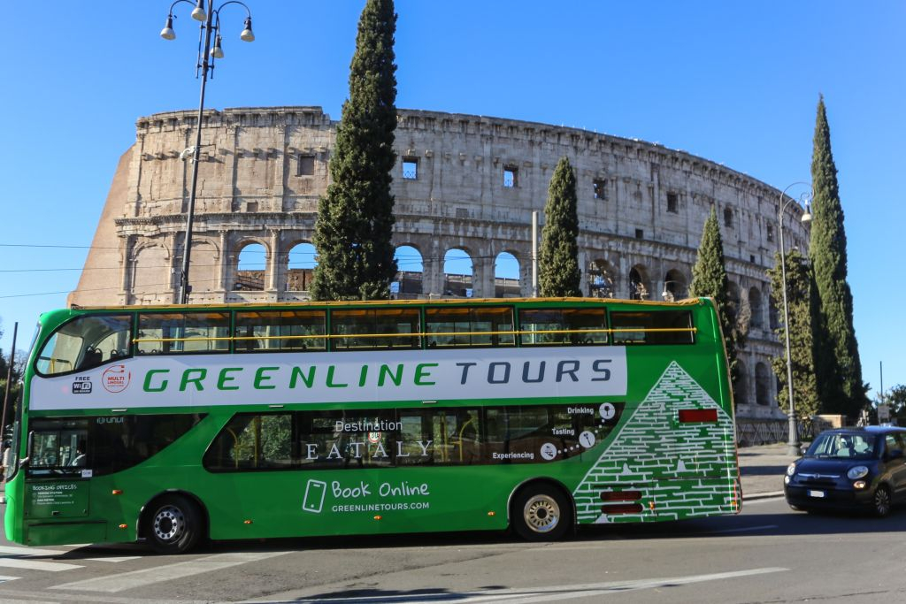 Green Line Tours Rome: Hop-on Hop-off Bus Tour