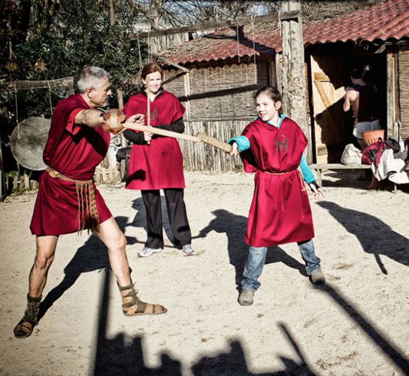 Museo della Scuola dei Gladiatori Roma: Biglietto d'ingresso + 2 ore di formazione sui gladiatori