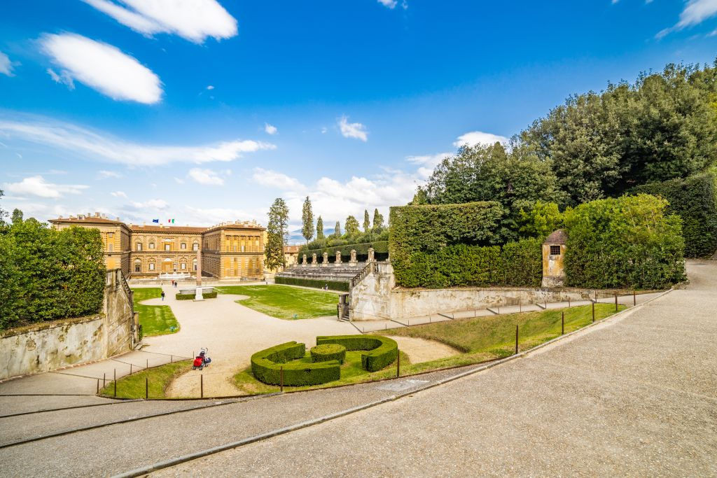 Passe para o Palazzo Pitti e os Jardins de Boboli