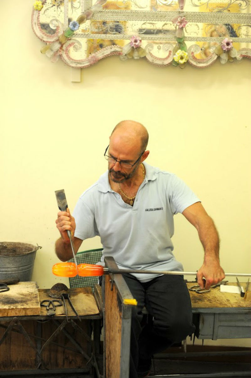 Venetian Glassblowing Demonstration in Piazza San Marco