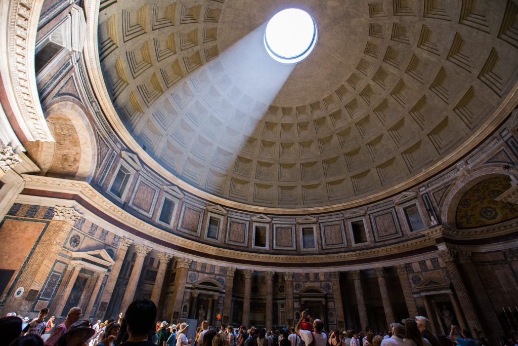 Panthéon de Rome : Entrée et Vidéoguide du sous-sol de Navona