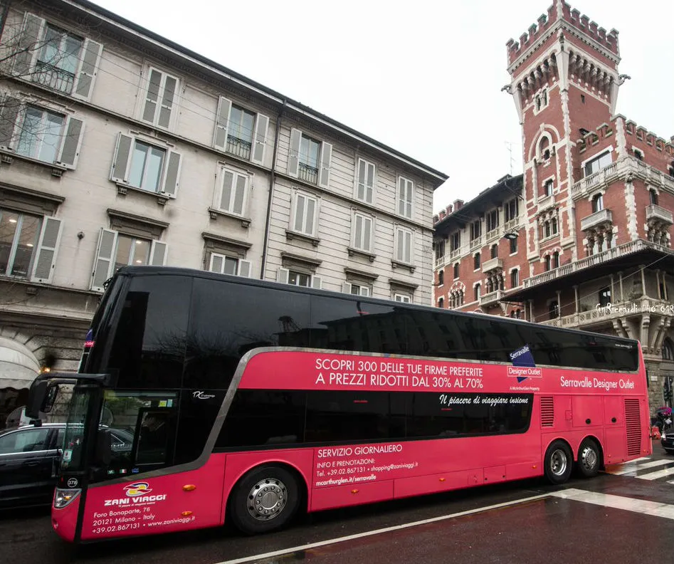 Serravalle Designer Outlet: Roundtrip from Milan