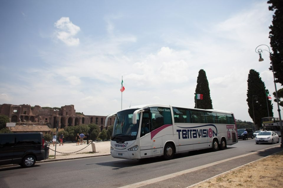 Rome: Bus Transfer from Ciampino Airport to Rome Termini